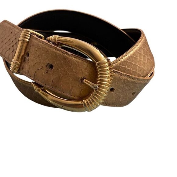 Amanda Smith Vintage Snakeskin Belt - Picture 2 of 13